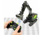 22-Channel Multi-function Alloy Excavator Model Engineering Car Track Toy