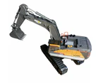 Large 22-Channel Remote Control Alloy Excavator Toy