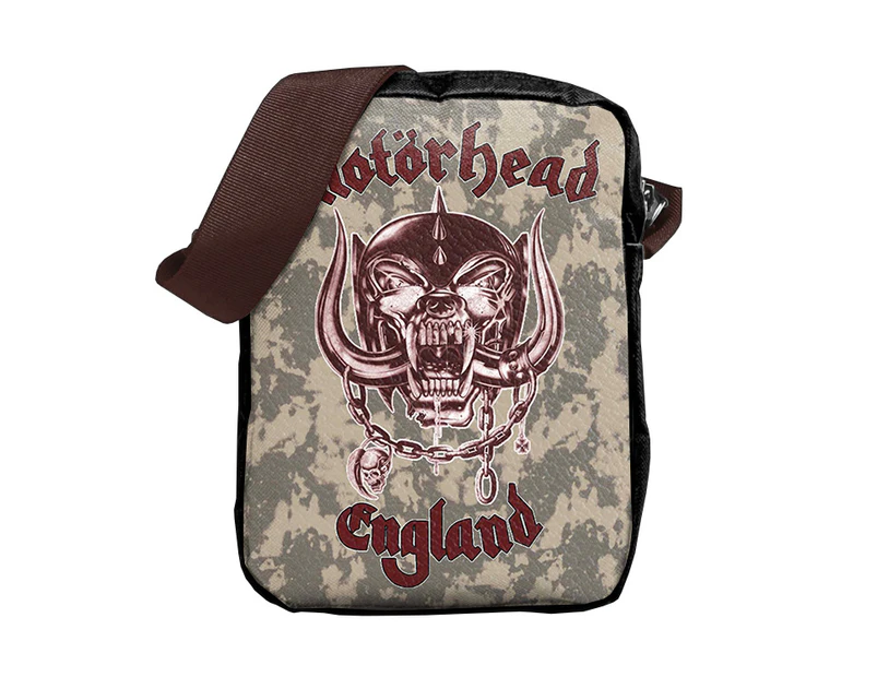 MOTORHEAD - 'England White' Cross Body Bag