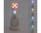 Skin Beauty Instrument Ultrasonic Face Massager - 5in1