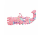 Camouflage Pink Bubble Gun Automatic Soap Water Bubble Machine Kids Summer Toys