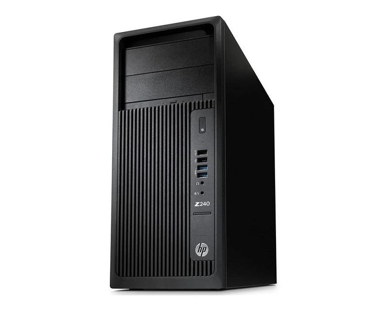 HP Z240 Gaming Desktop Tower i7 / Xeon 3.6GHz 16GB RAM 256GB SSD+HDD 4GB GTX 1050ti - Refurbished Grade A