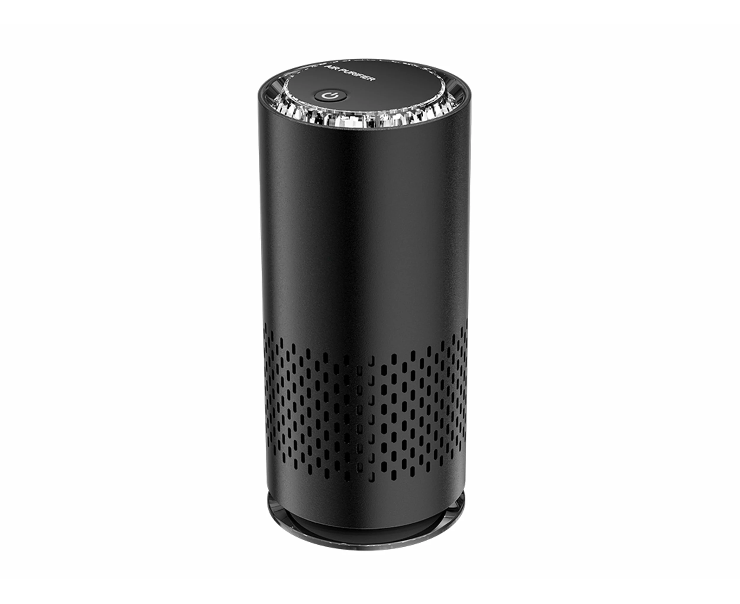 Portable Home Car Air Purifier - black