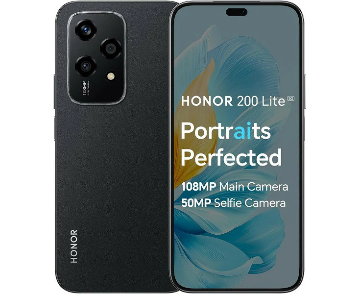 Honor 200 Lite LLY-NX1 5G Dual Sim 12GB Ram 256GB Black