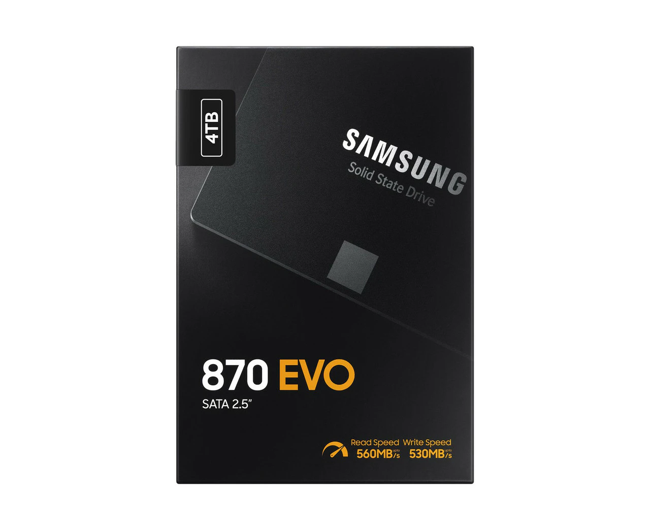 SAMSUNG (870 EVO) 4TB, 2.5" INTERNAL SATA SSD, 560R/530W MB/s, 5YR WTY