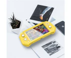 WSECOMM Compatible with Nintendo Switch Lite Screen Protector Case Cover with Hand Grip, Detachable Protective Case with Shockproof and Anti-Scratch