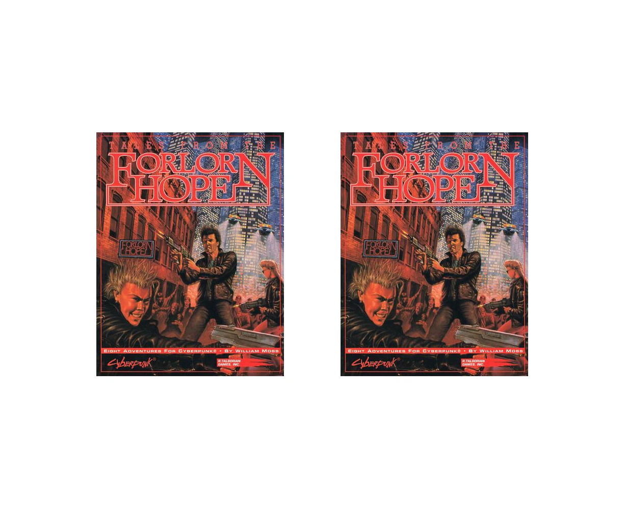 2x Ross Talsorian Game Tales from the Forlorn Hope Adventure Role Playing Book