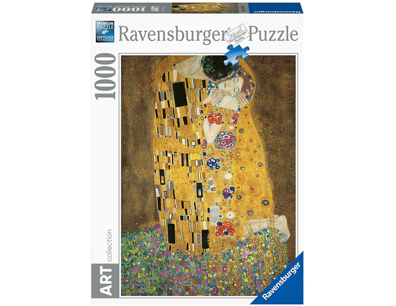 Ravensburger - Gustav Klimt The Kiss 1000pc Jigsaw Puzzle - Multi