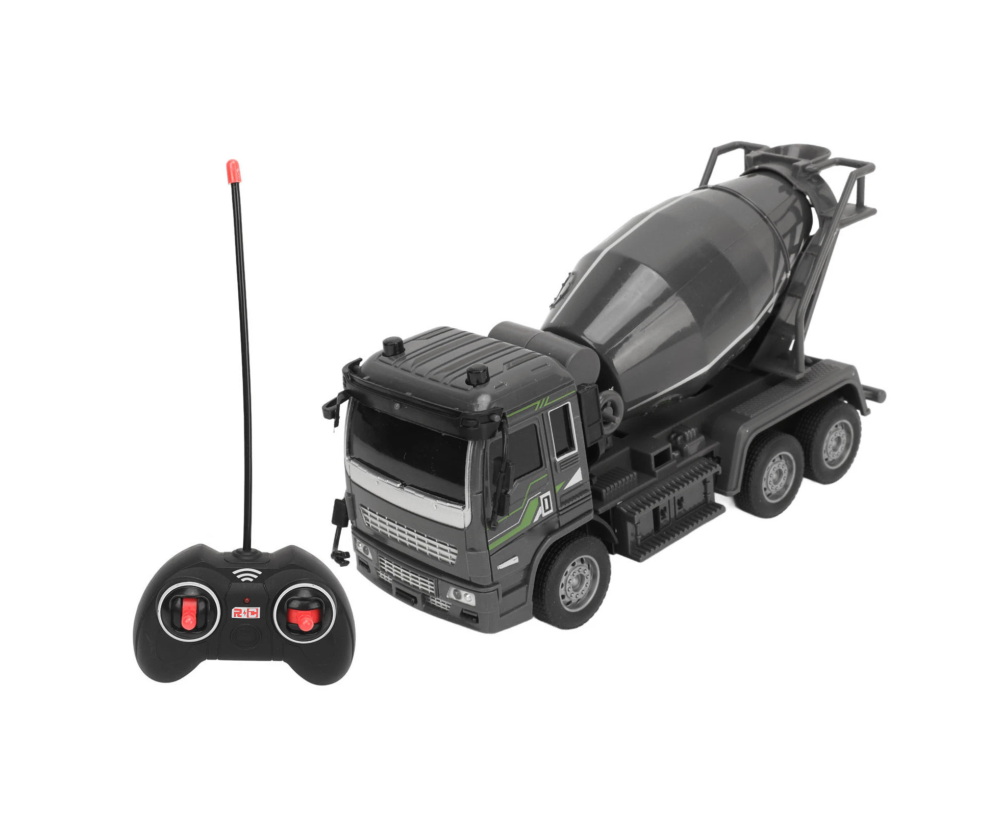 Children Remote Control Mixer Truck 1:32 4 Way Plastic RC Cement Mixer Truck Toy