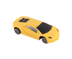 Remote Control Car 2 Channel High Simulation Fast Speed Fashionable Look RC Car for Kids Yellow