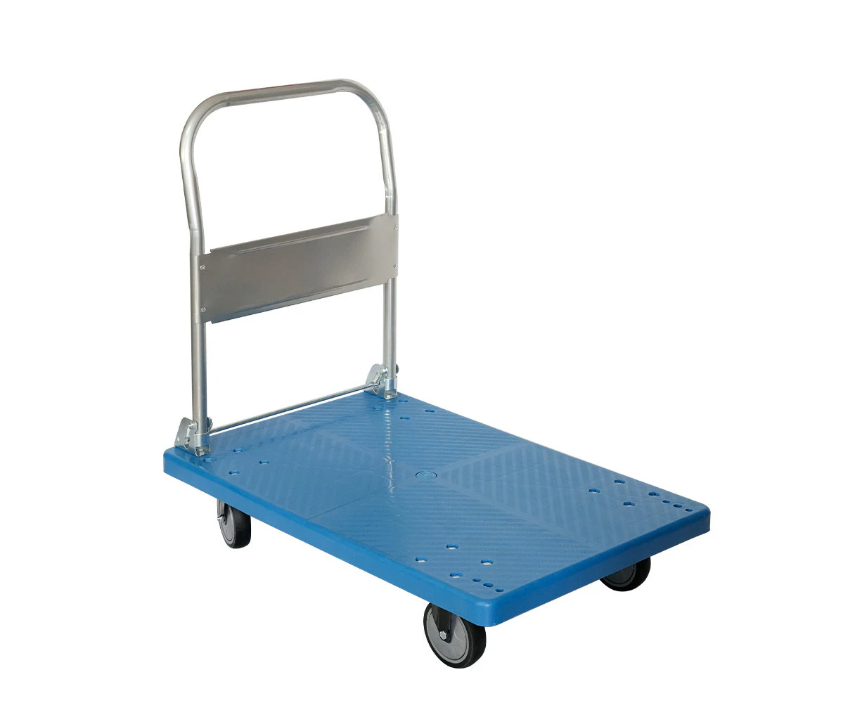 Hardware Plus 300kg Folding Platform Trolley Hand Truck Heavy Duty Foldable Cart