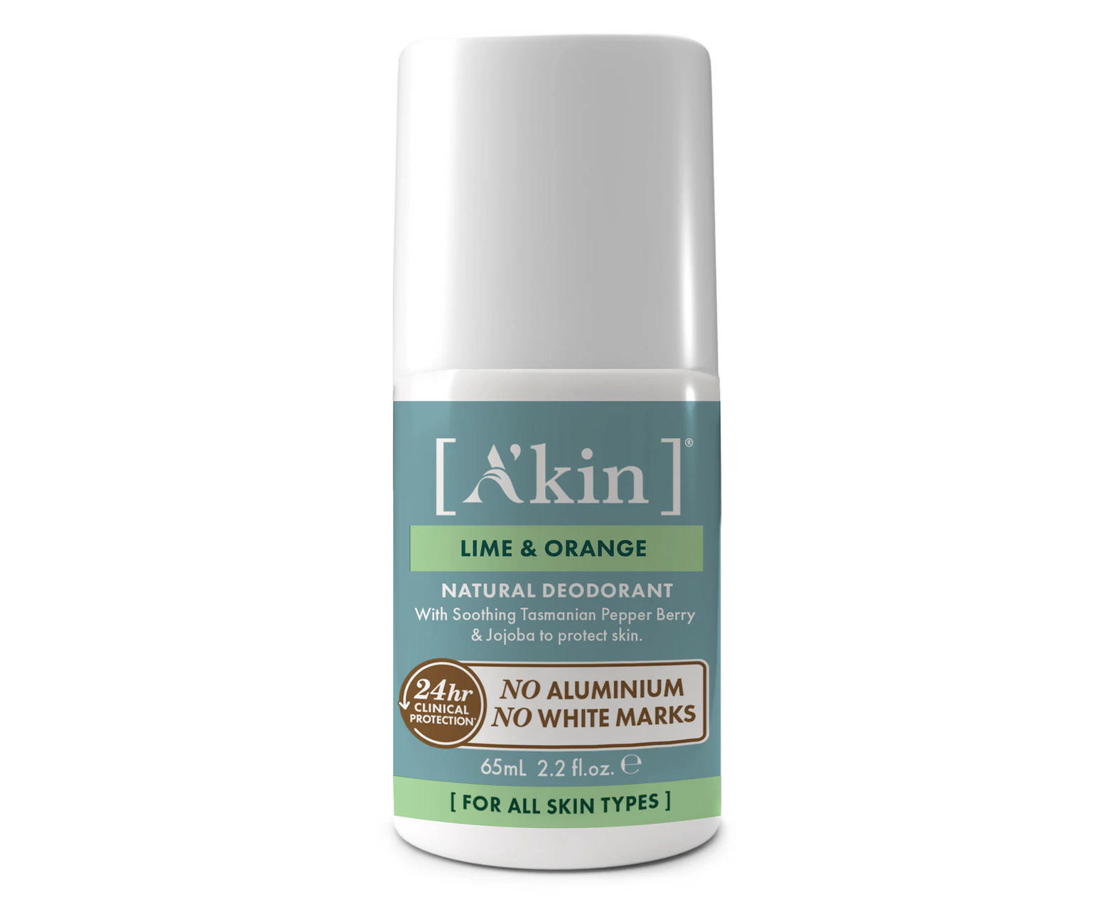 A'kin Lime & Orange Roll On Deodorant 65ml