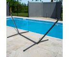 Universal Hammock Steel Stand (9ft/280 cm) Charcoal