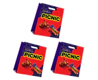 3x Cadbury Picnic ShowBag Kids/Children/Family Milk Chocolate Sweet Blocks