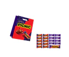 3x Cadbury Picnic ShowBag Kids/Children/Family Milk Chocolate Sweet Blocks