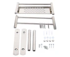 Bathroom Floating Shelves Stainless Steel Thicken Single Layer 40cm Shower Towel Rack for Towel Bath Products