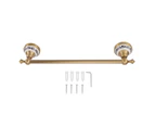 40.5cm Bathroom Towel Bar Copper Bath Towel Rack Single Towel Bar Wall Mounted Towel Holder European Style Antique