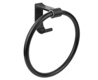 Towel Holder Ring Round Wall Mounted Towel Rack Shelf Bathroom Accessories