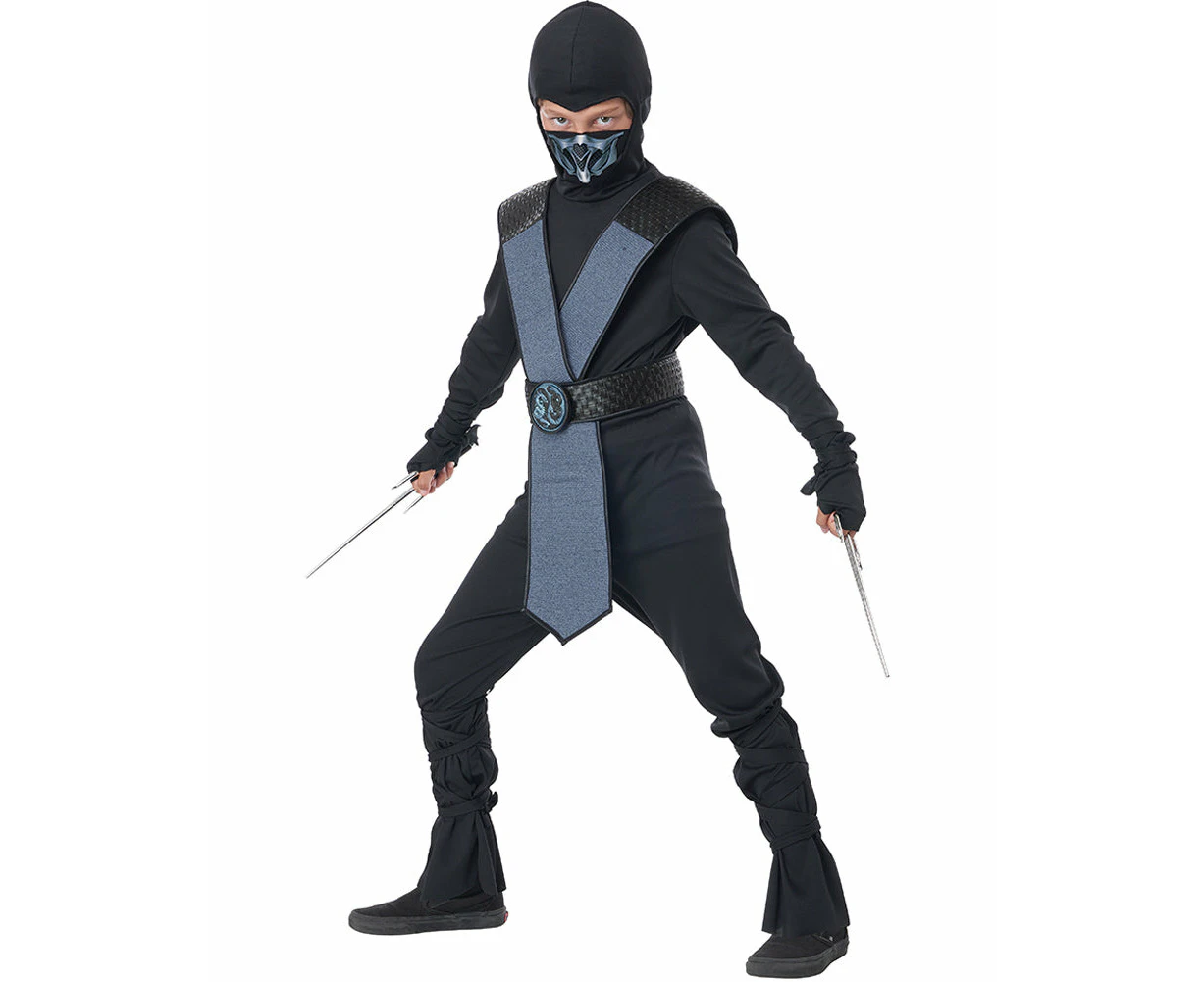 Dragon Master Blue Ninja Boys Costume