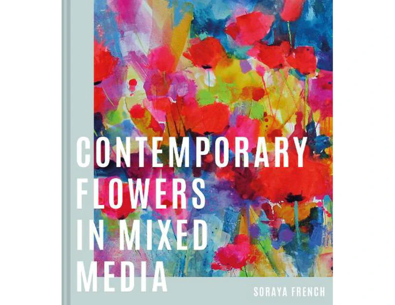 Contemporary Flowers in Mixed Media