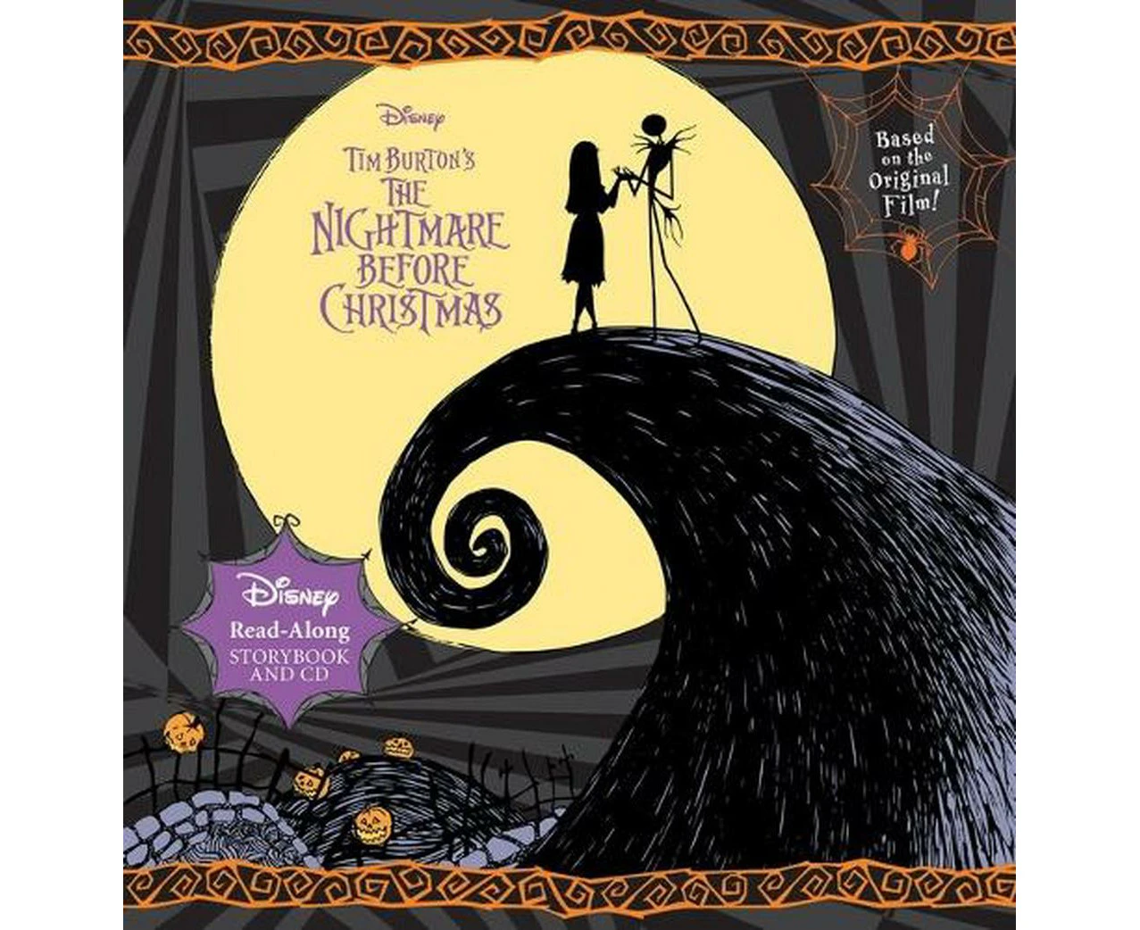 Tim Burton's The Nightmare Before Christmas: Read-Along Storybook and CD (Disney)