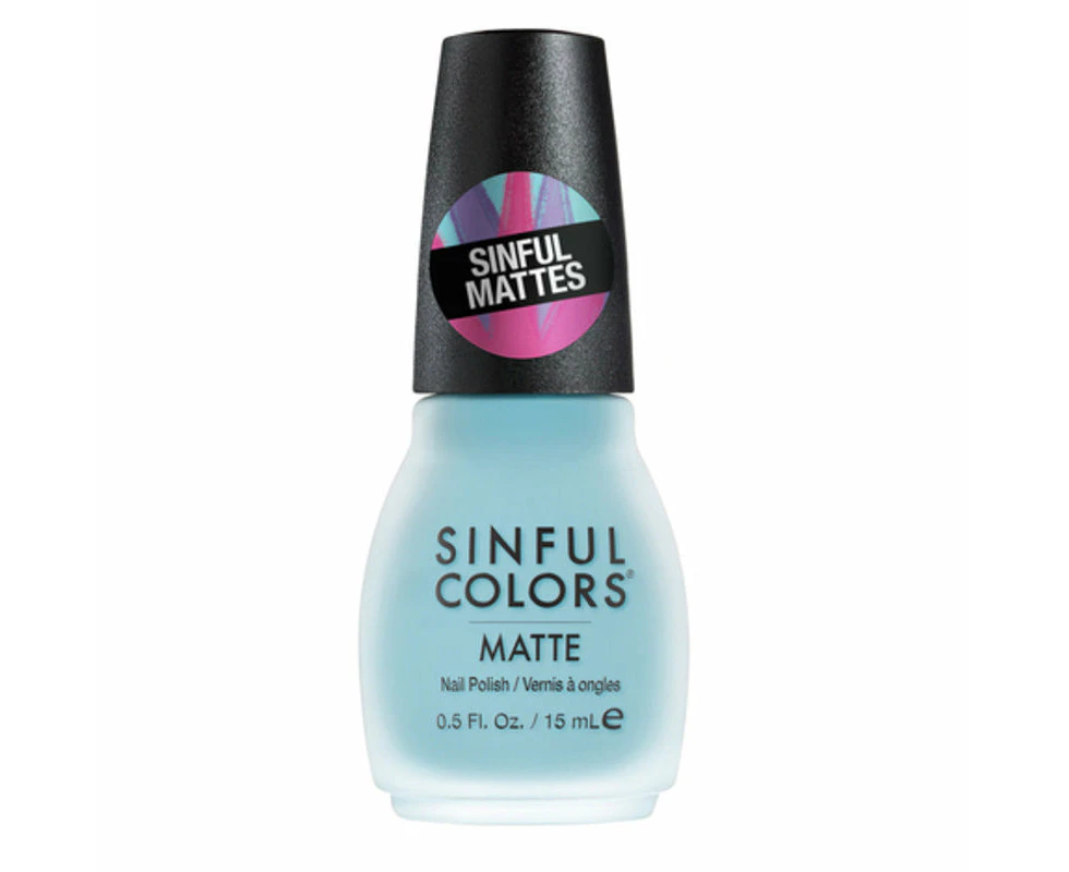 Sinful Colors Mattes Nail Polish State Mint