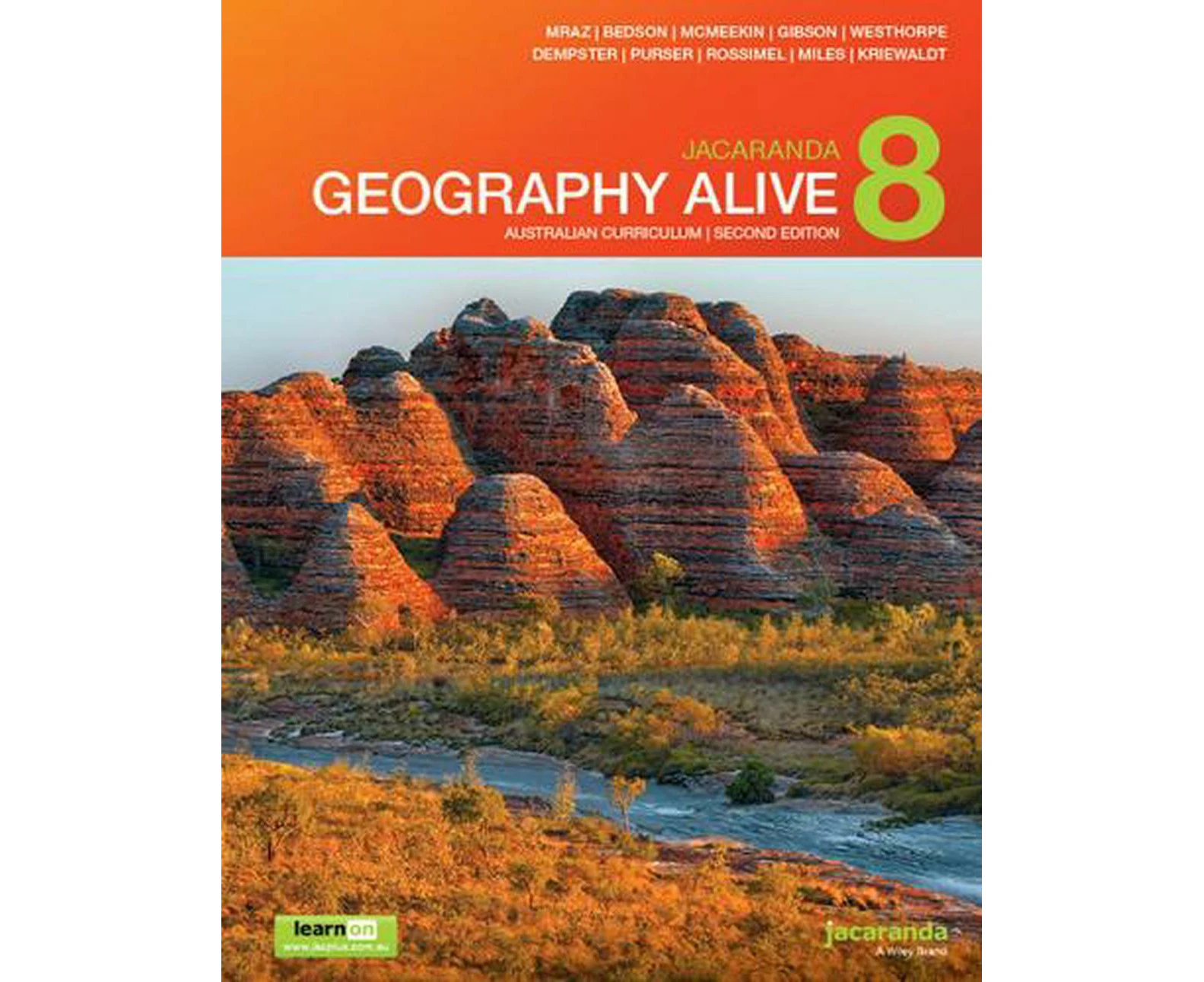 Jacaranda Geography Alive 8 Australian Curriculum, learnON & Print