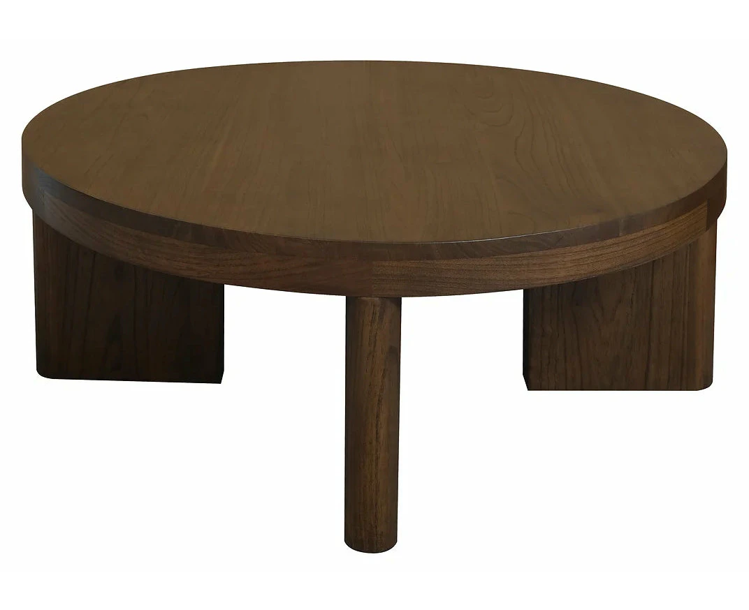 CT Apollo Solid Timber Round Coffee Table