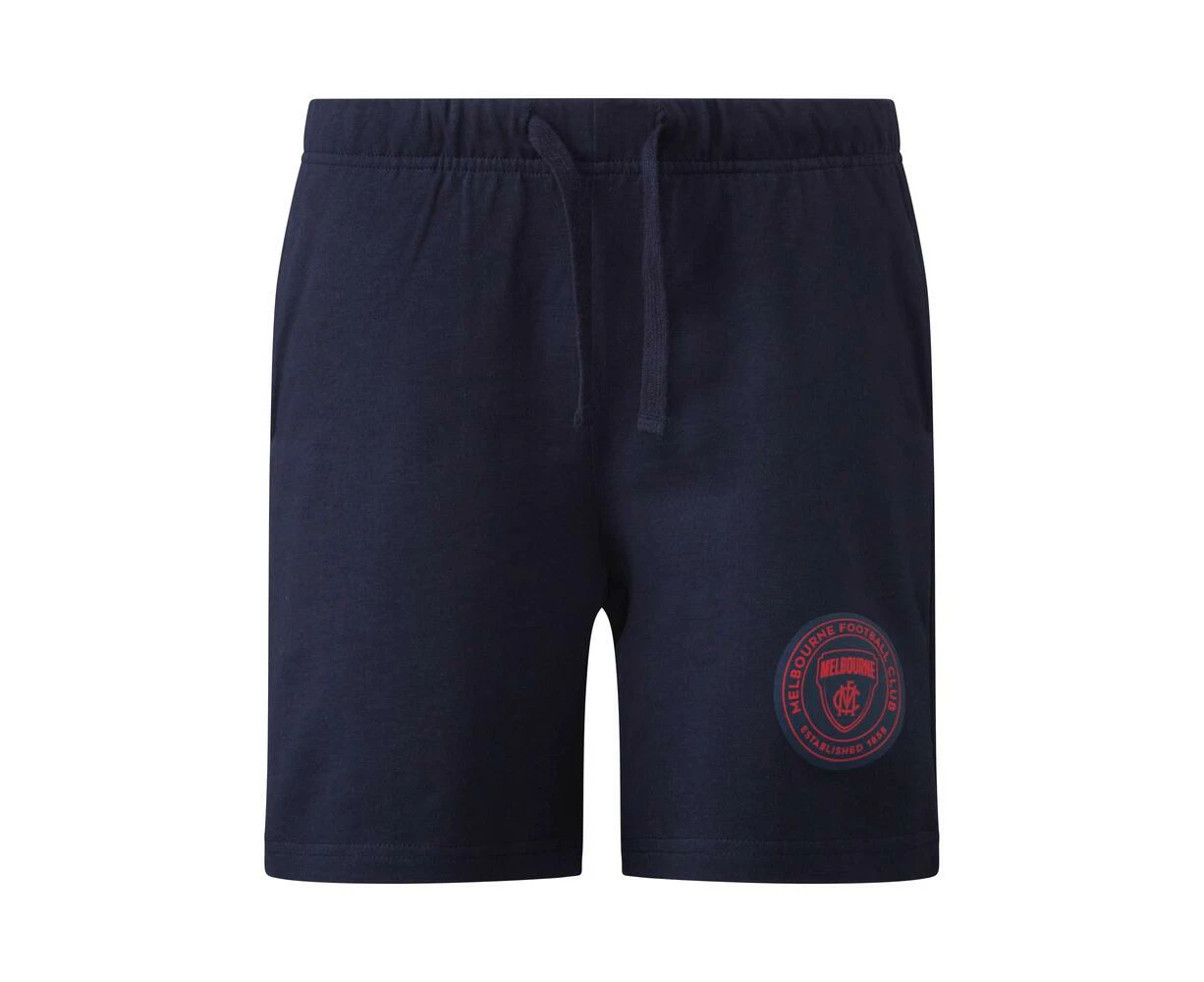 Melbourne Demons Youths Cotton Logo Shorts