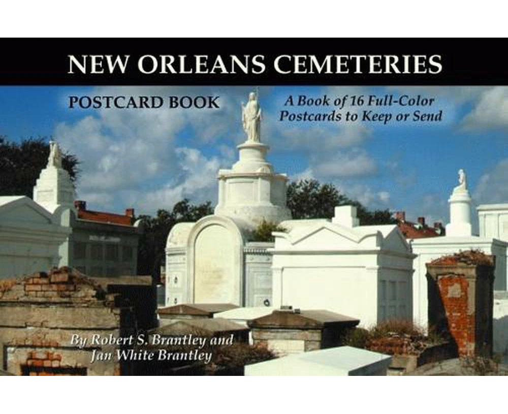 New Orleans Cemeteries Postcard Book