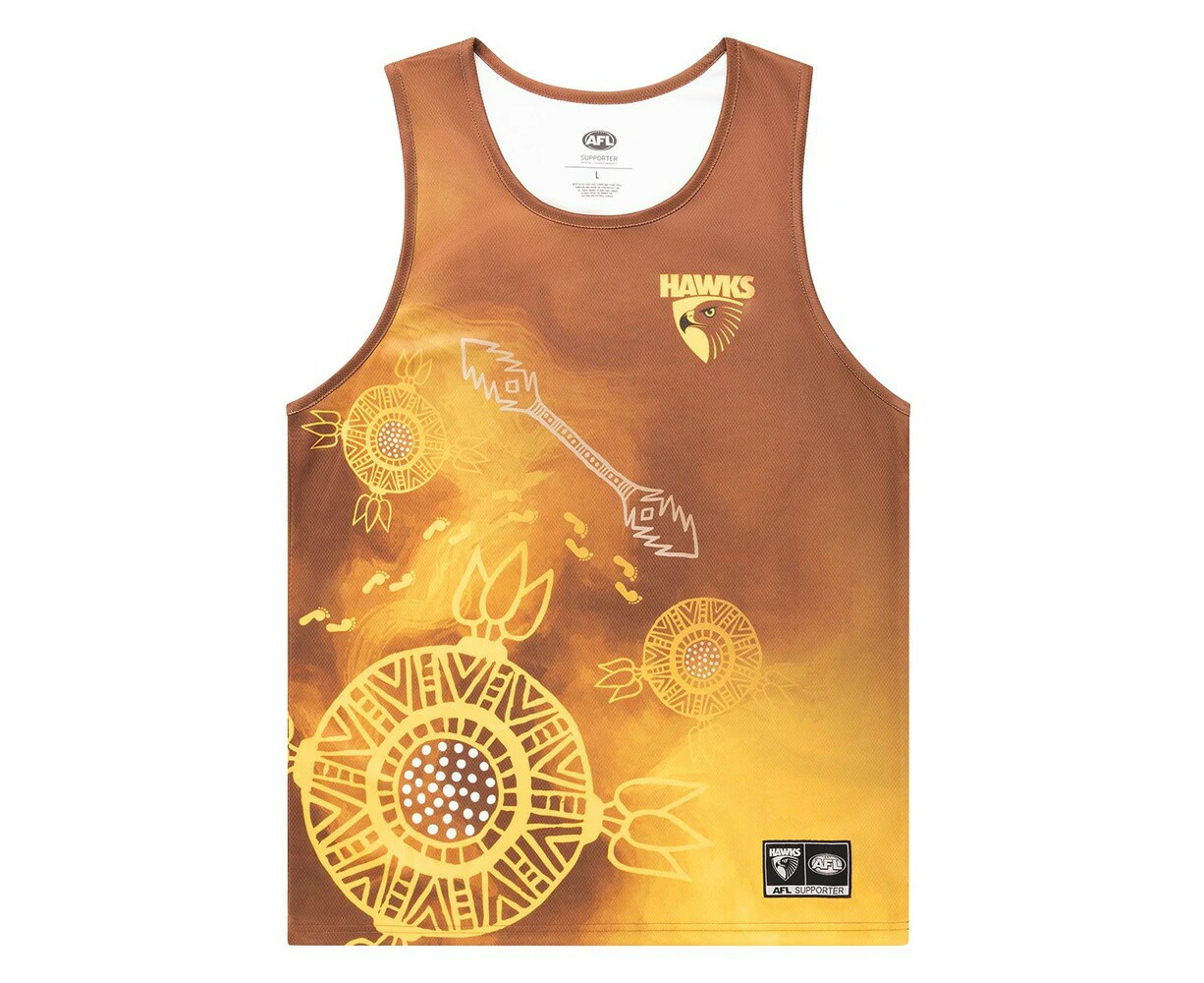 Hawthorn Hawks Indigenous Mens Training Singlet