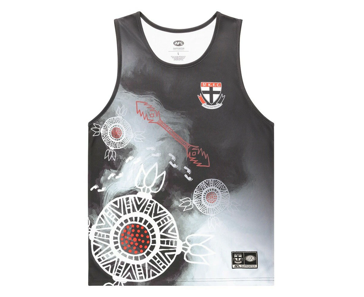 St Kilda Saints Indigenous Mens Training Singlet