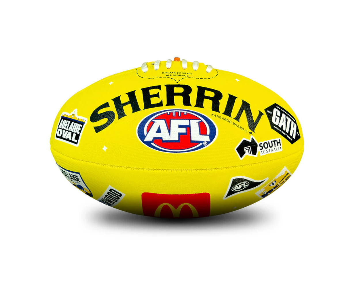 Sherrin 2024 AFL Gather Round All Surface Rubber Synthetic Football size 5