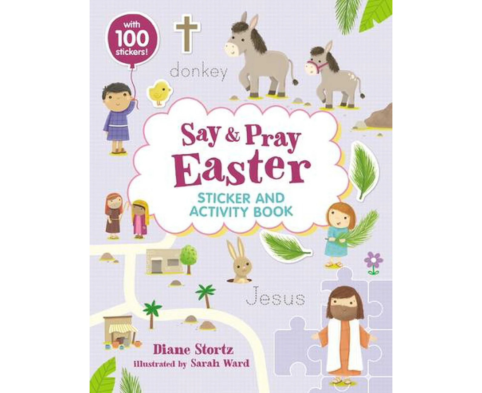 Say and Pray Bible Easter Sticker and Activity Book