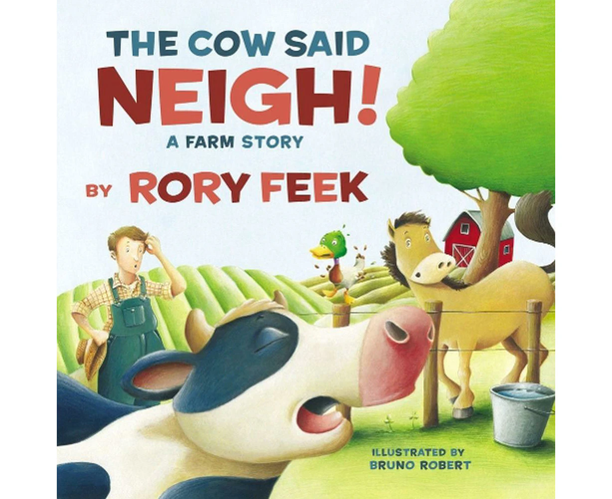 The Cow Said Neigh! (board book)