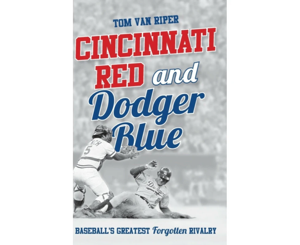 Cincinnati Red and Dodger Blue by Tom Van Riper