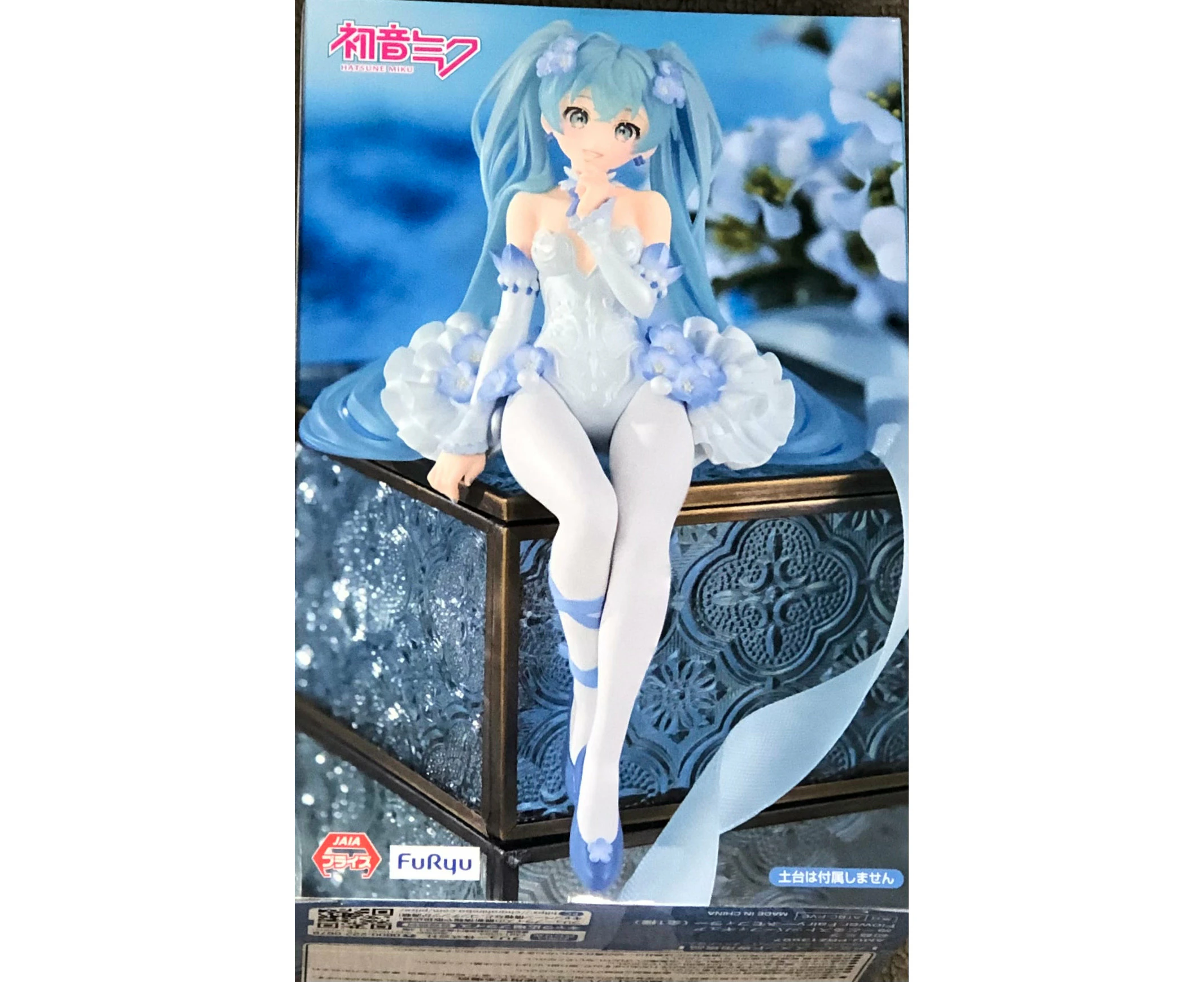 Vocaloid Hatsune Miku (flower Fairy Nemophila Ver.) Noodle Stopper Figure