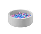 PlayPals Foam Ball Pit Soft Round Ball Pool Playpen Fence with 200 Balls