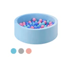 PlayPals Foam Ball Pit Soft Round Ball Pool Playpen Fence with 200 Balls