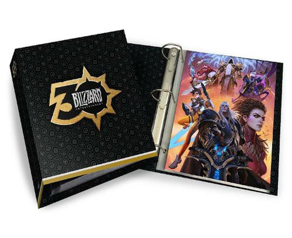 The Blizzard 30th Anniversary Print Portfolio Binder W/Exclusive Print