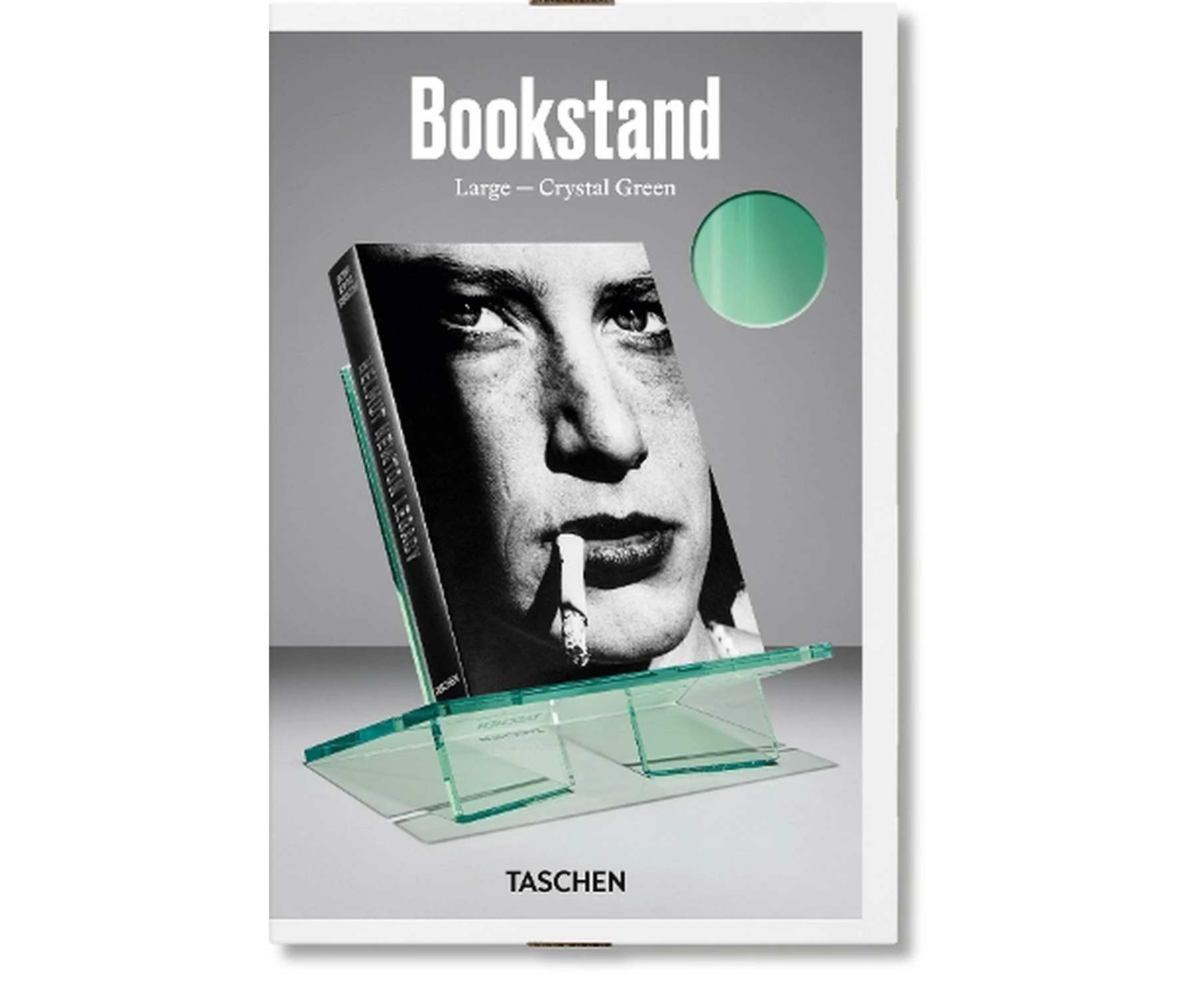 Bookstand. Large. Crystal Green