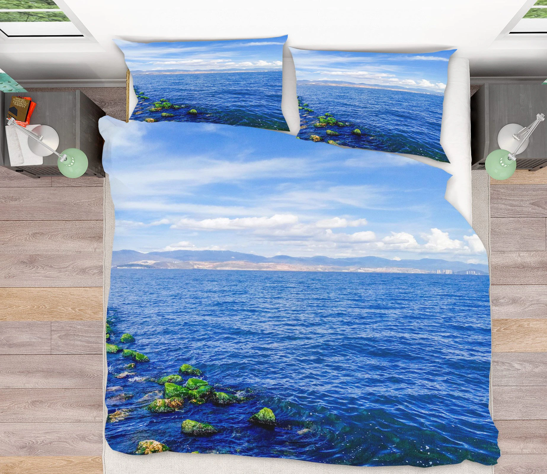 3D Ocean 16092 Quilt Cover Set Bedding Set Pillowcases Duvet Cover KING SINGLE DOUBLE QUEEN KING