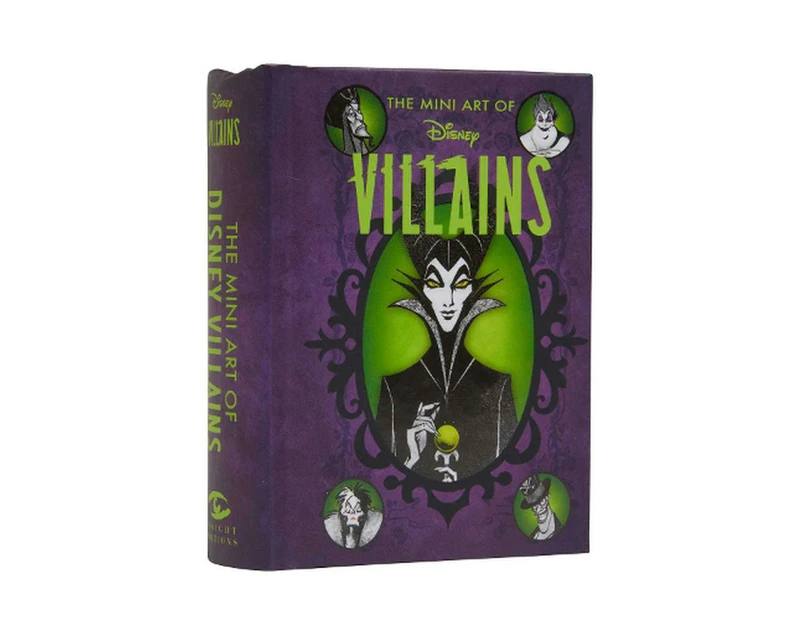 Disney: The Mini Art of Disney Villains | Disney Villains Art Book