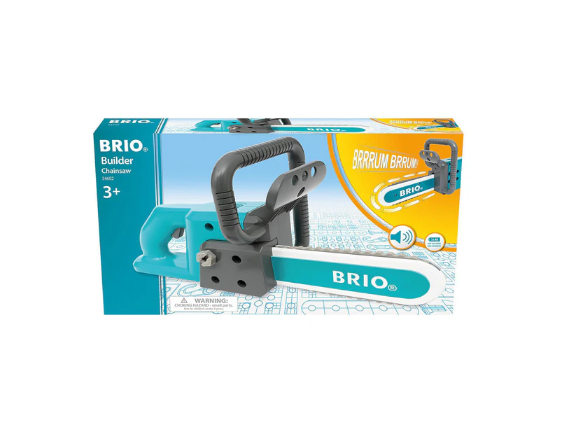 Brio Builder - Chainsaw Sound Emiting Kids/Childrens Interactive Play Toy 3Y+