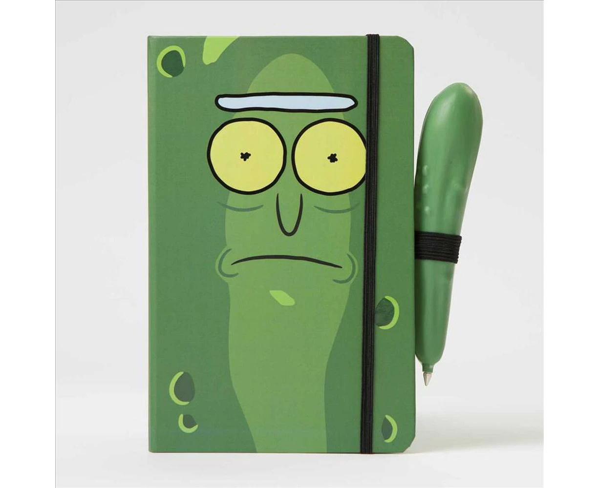 Rick and Morty: Pickle Rick Hardcover Ruled Journal With Pen