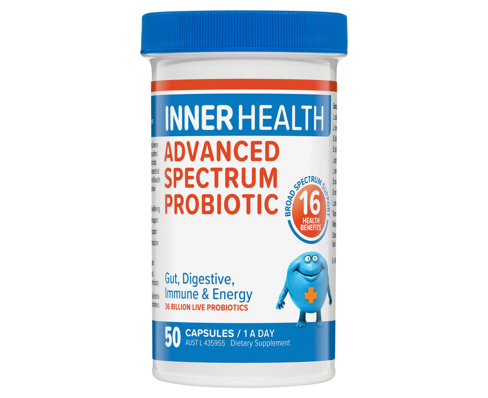 Inner Health Advanced Spectrum Probiotic 50 Capsules