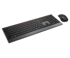 Rapoo 9500M Wireless Bluetooth 2.4GHz Keyboard & Mouse Combo For PC/Laptop Black