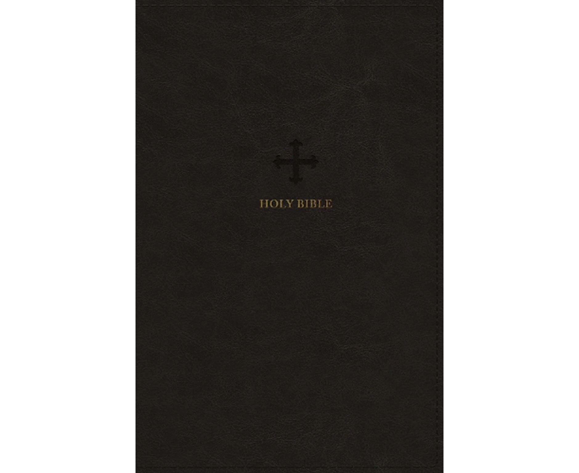 NRSV Large Print Standard Catholic Bible, Black Leathersoft (Comfort Print, Holy Bible, Complete Catholic Bible, NRSV CE)