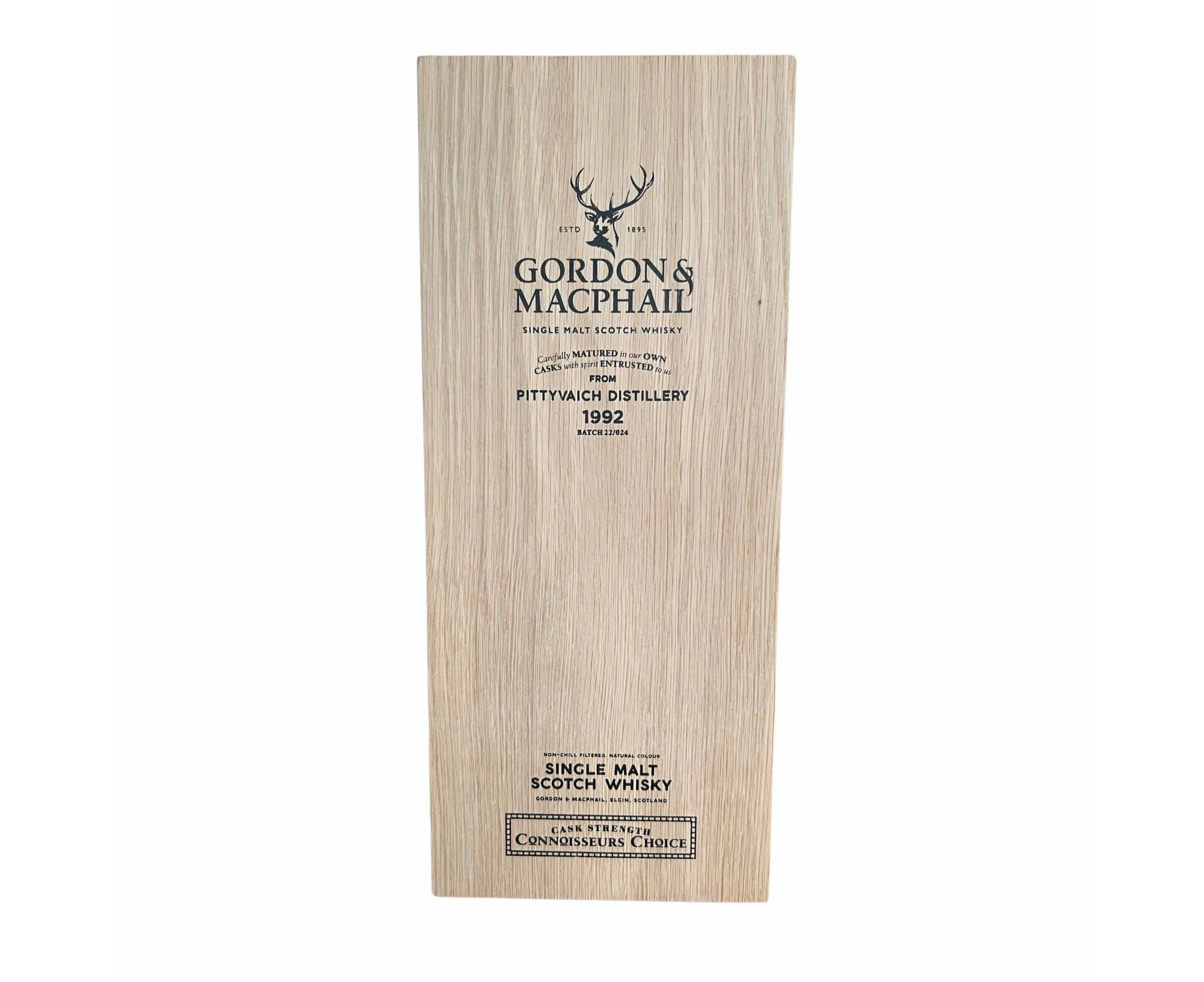 Gordon & Macphail Connoisseurs Choice Pittyvaich 1992 30 Year Old Whisky 700ml