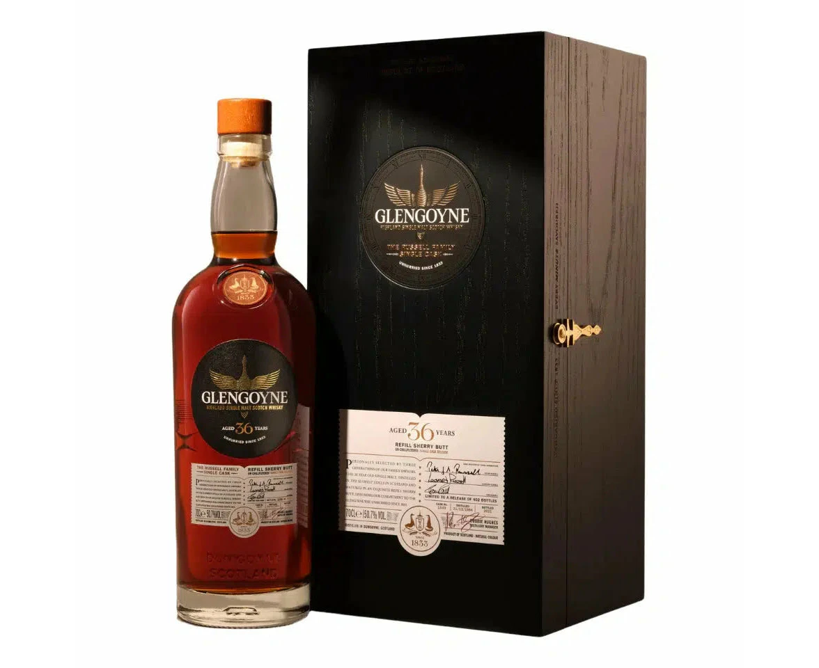 Glengoyne 36 Year Old Russell Family Cask Highland Single Malt Scotch Whisky 700ml